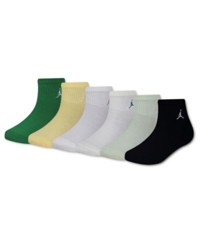 Детские носки Jordan Boys' 7-11 Ankle Socks, 6-Pack