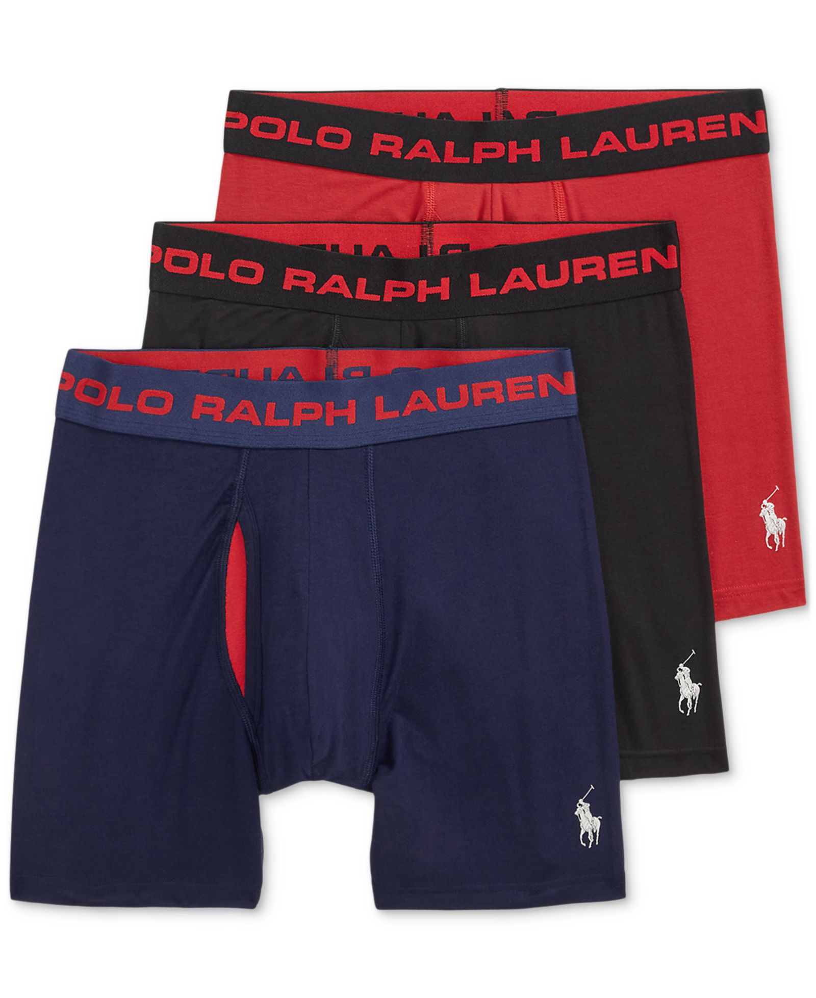 Мужские боксеры Polo Ralph Lauren Men's 3-Pk. Perfect Pouch