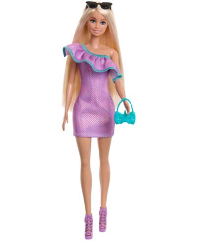 Barbie Fashion Doll with 3 Complete Outfits and Accessories, Ages 3+