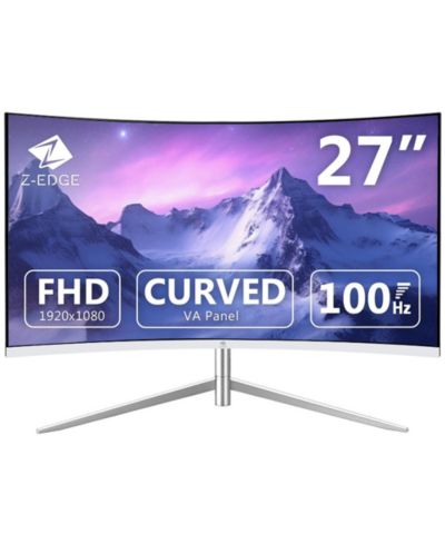 Z-edge 27" Curved VA 1080p 100Hz Gaming Computer Monitor