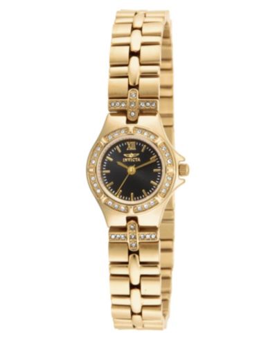 Invicta Женские часы Wildflower Quartz 3 Hand Black Dial 17065