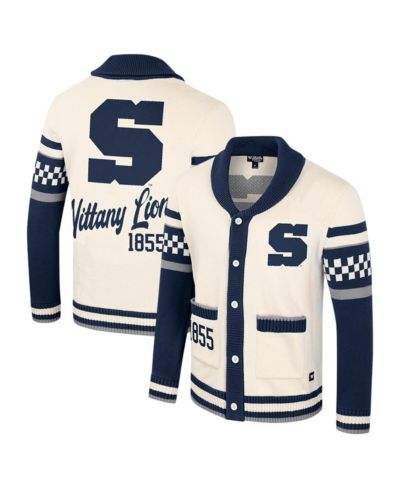 Женский жаккардовый свитер Colosseum Penn State Nittany Lions, кремовый