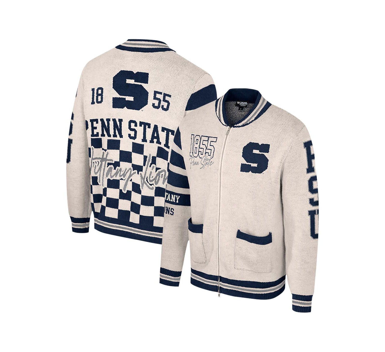 Женский джемпер Colosseum Penn State Nittany Lions Jacquard Full-Zip
