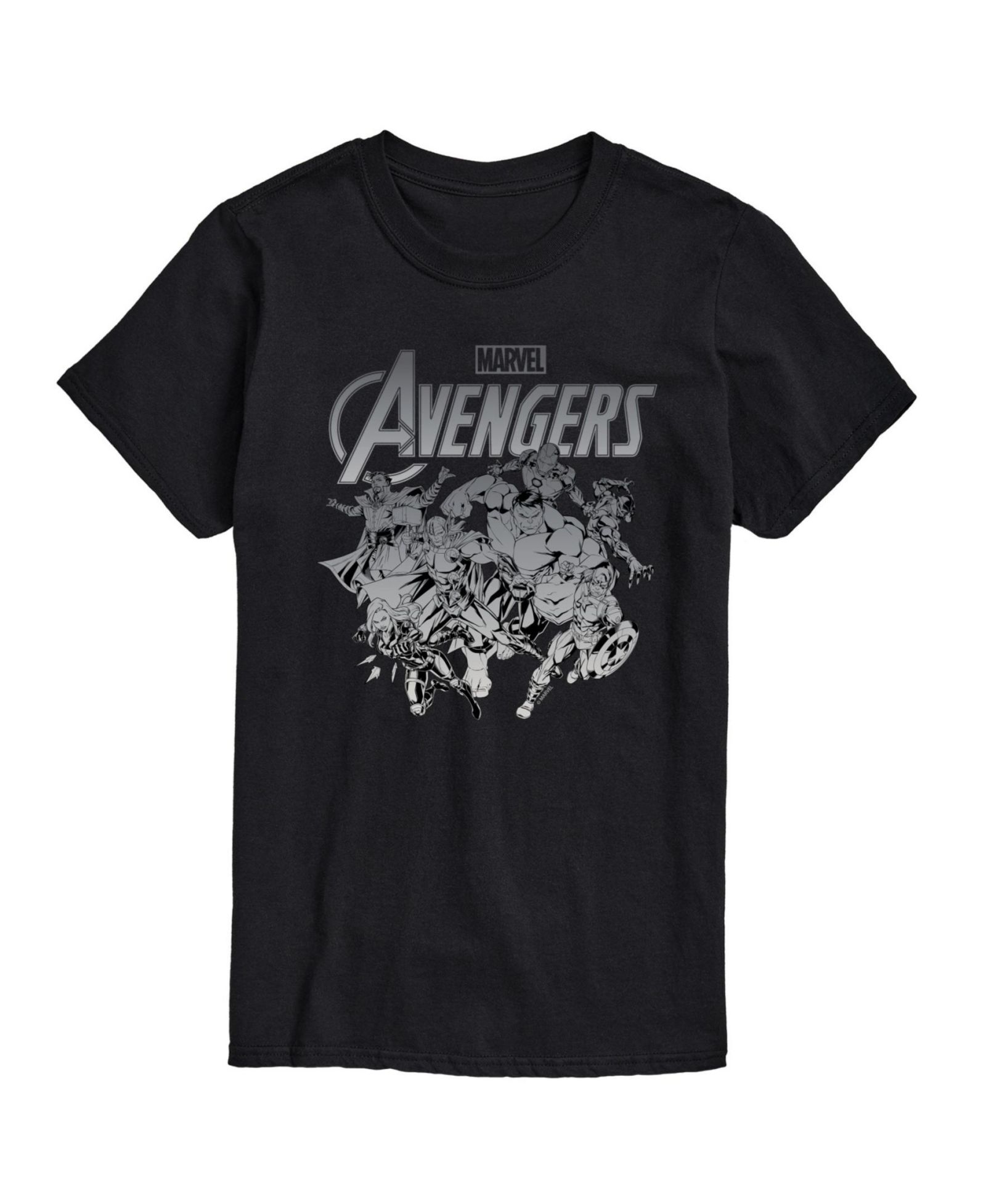 AIRWAVES Men's The Avengers Short Sleeve T-Shirt