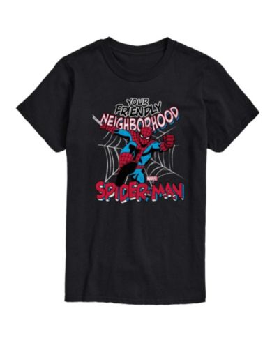 AIRWAVES Men's Spider-Man Short Sleeve T-Shirt