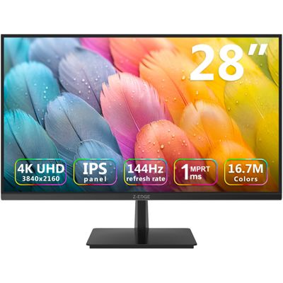 Z-edge U28I4K 28" IPS 4K 120Hz Anti-Glare Computer Monitor