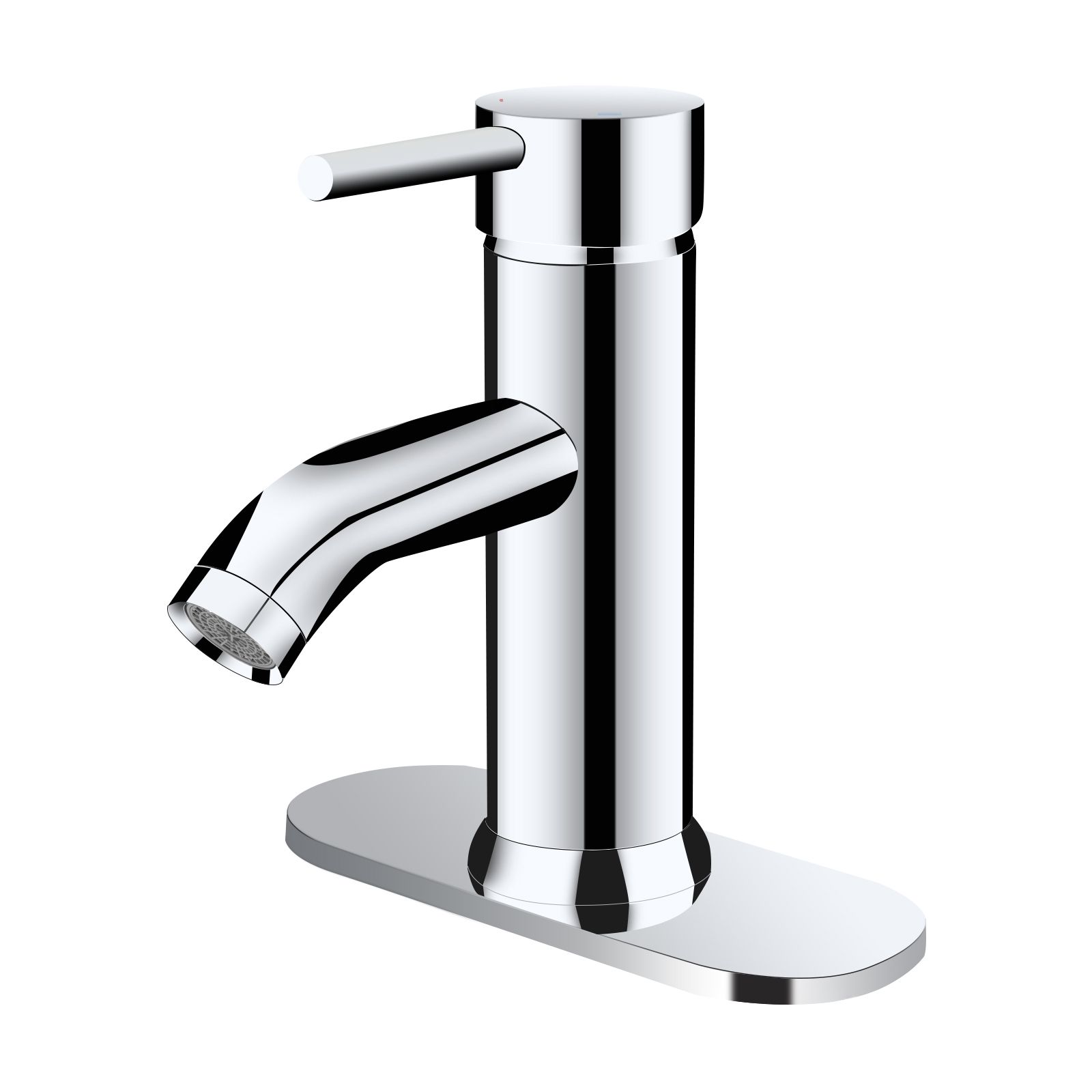Смеситель для ванной Greenspring 8-inch Single Hole Single-Handle With Pop Up Drain Polished Chrome
