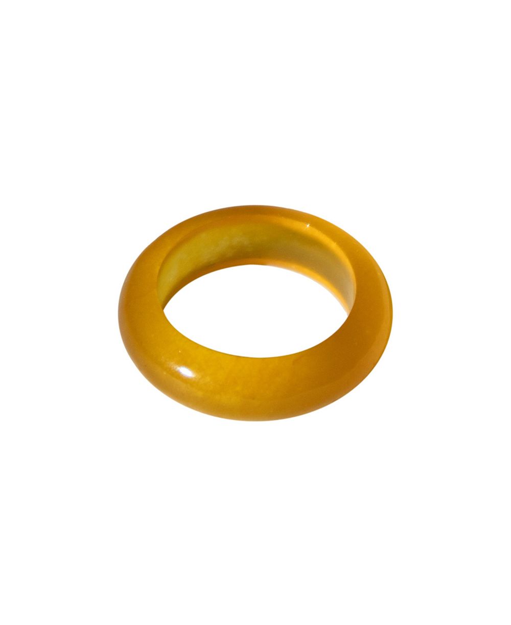 Кольцо Carrie Yellow Jade