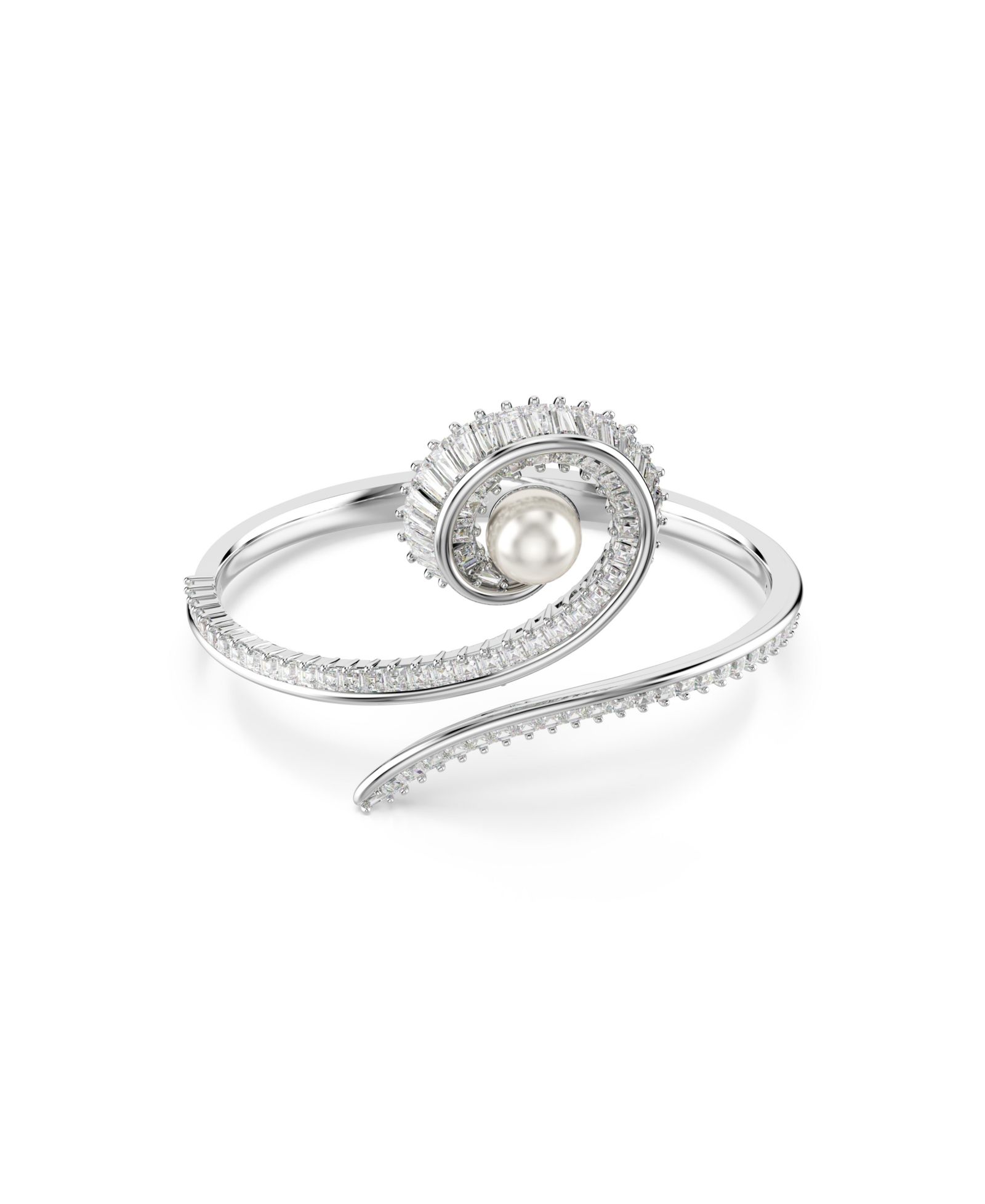 Браслет Swarovski Ariana Grande x Swarovski® Crystal Cultivated Pearl Baguette Cut