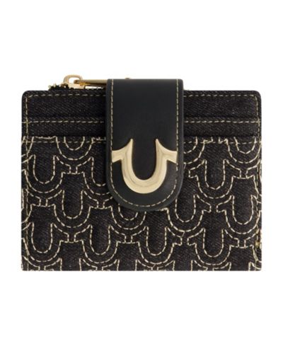 True Religion Маленький стеганый кошелек Horseshoe