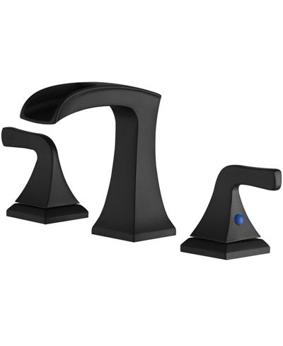 Greenspring 8 in. Widespread 2-Handle Waterfall Bathroom Sink Faucet
