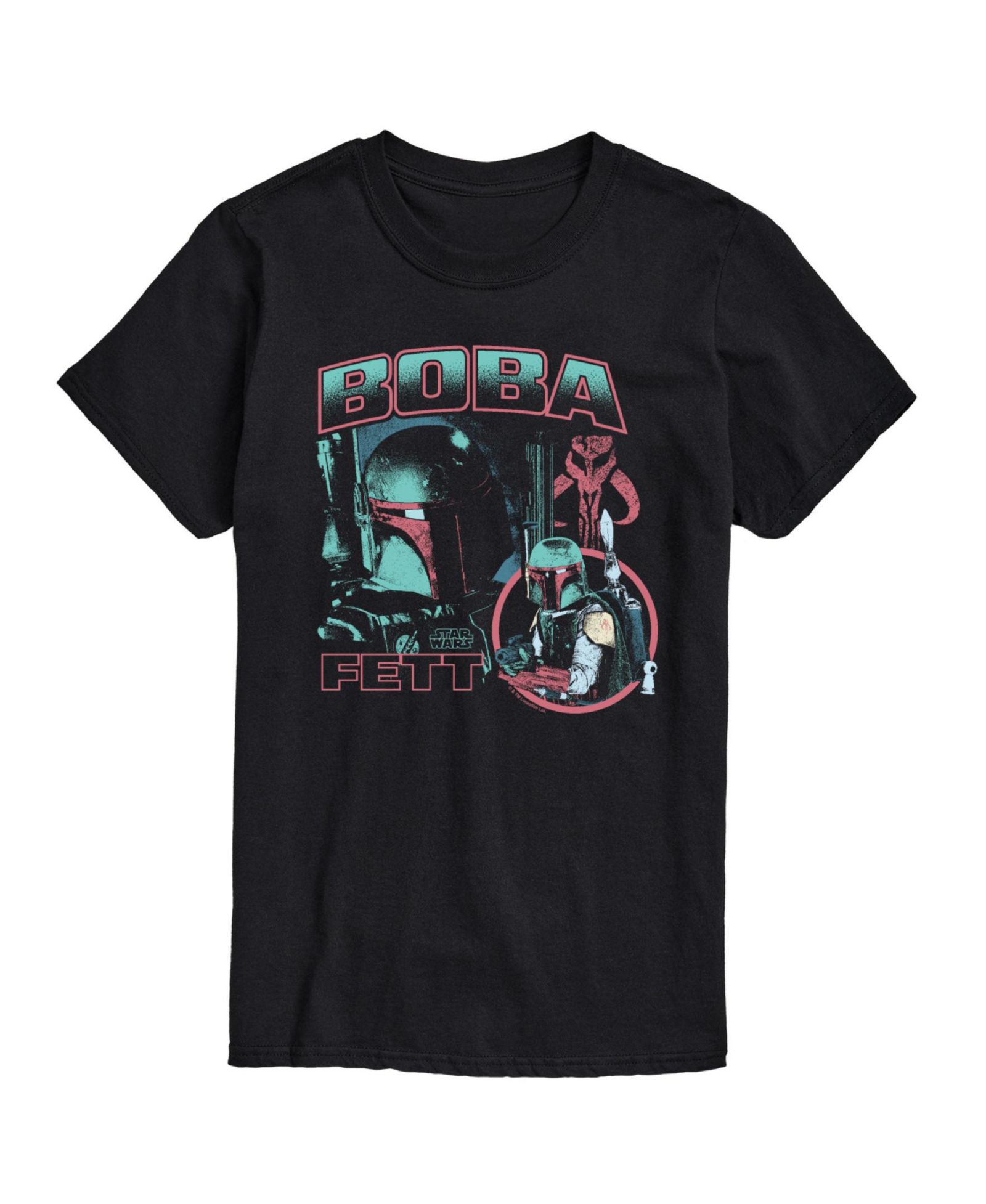 AIRWAVES Мужская футболка с коротким рукавом Star Wars Boba Fett