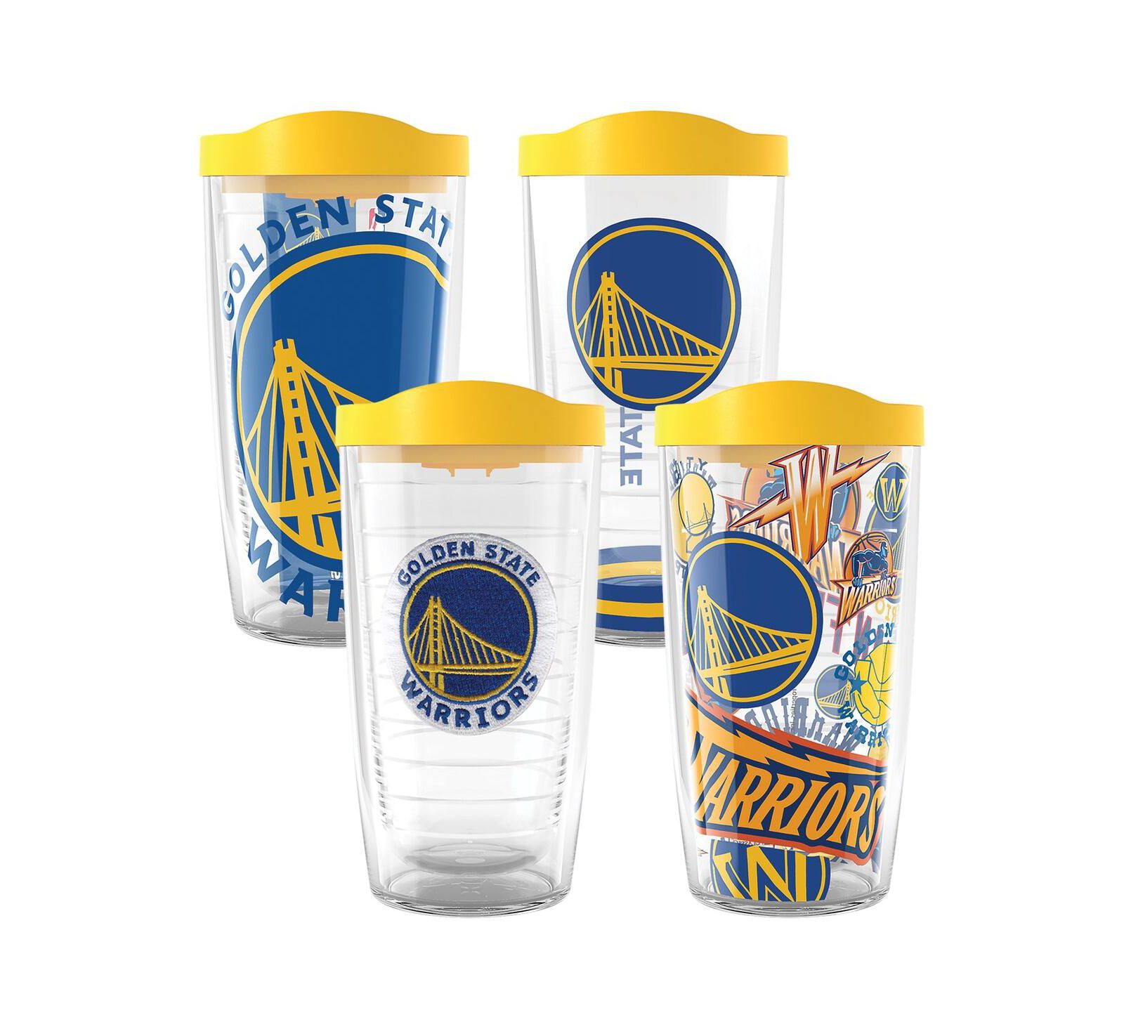 Tervis Tumbler Golden State Warriors Four-Pack 16oz. Classic Tumbler Set