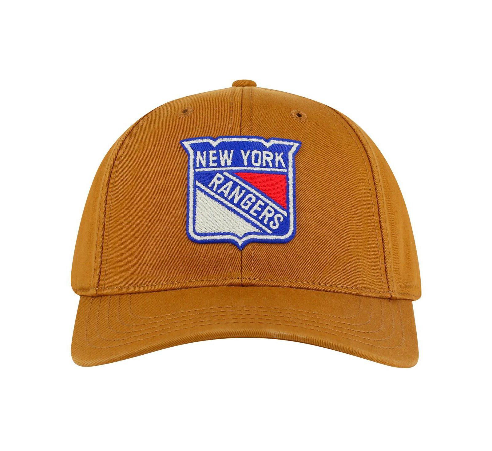 American Needle Men's Tan New York Rangers Hepcat Washed Twill Adjustable Hat