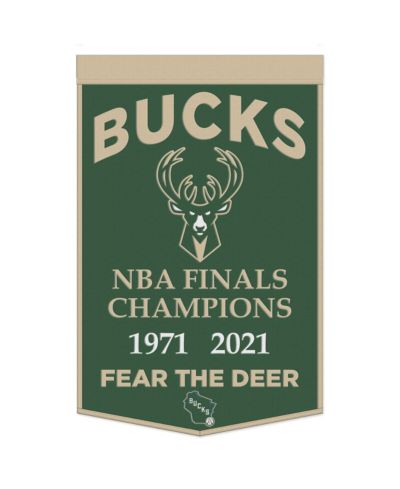 Wincraft Milwaukee Bucks 24" x 38" Championship Banner