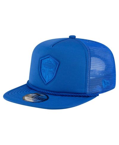 New Era Men's Blue Seattle Sounders FC Tone Golfer Snapback Hat