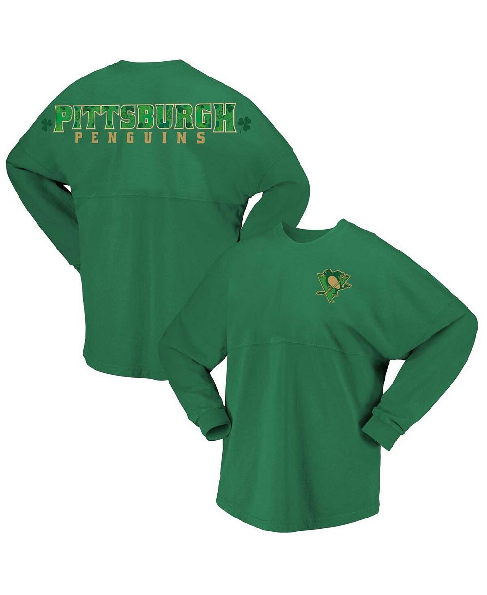 Fanatics Женская футболка Pittsburgh Penguins St. Patrick's Day Spirit Jersey, Kelly Green