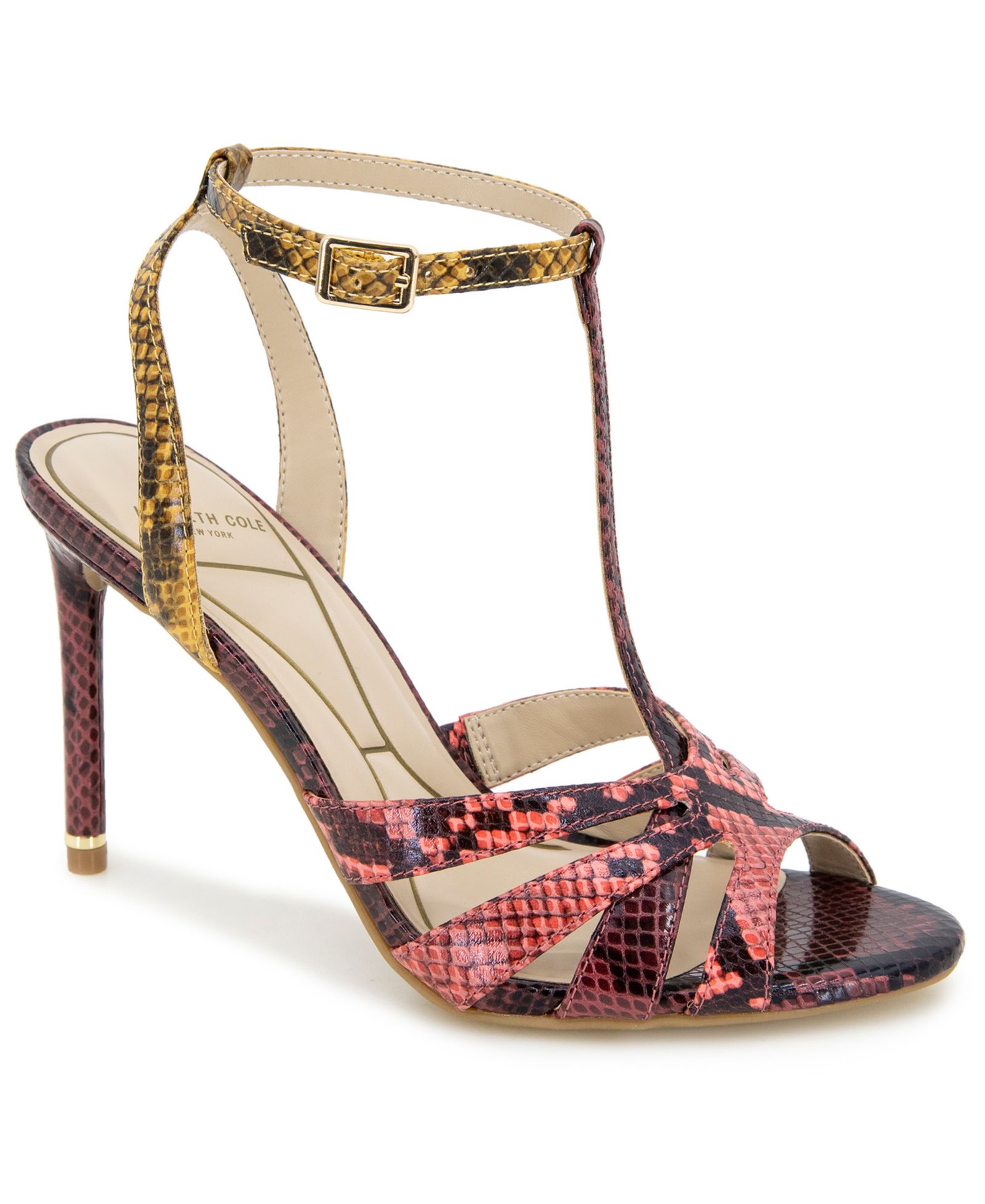 Kenneth Cole New York Women's Liona T-Strap Dress Sandals