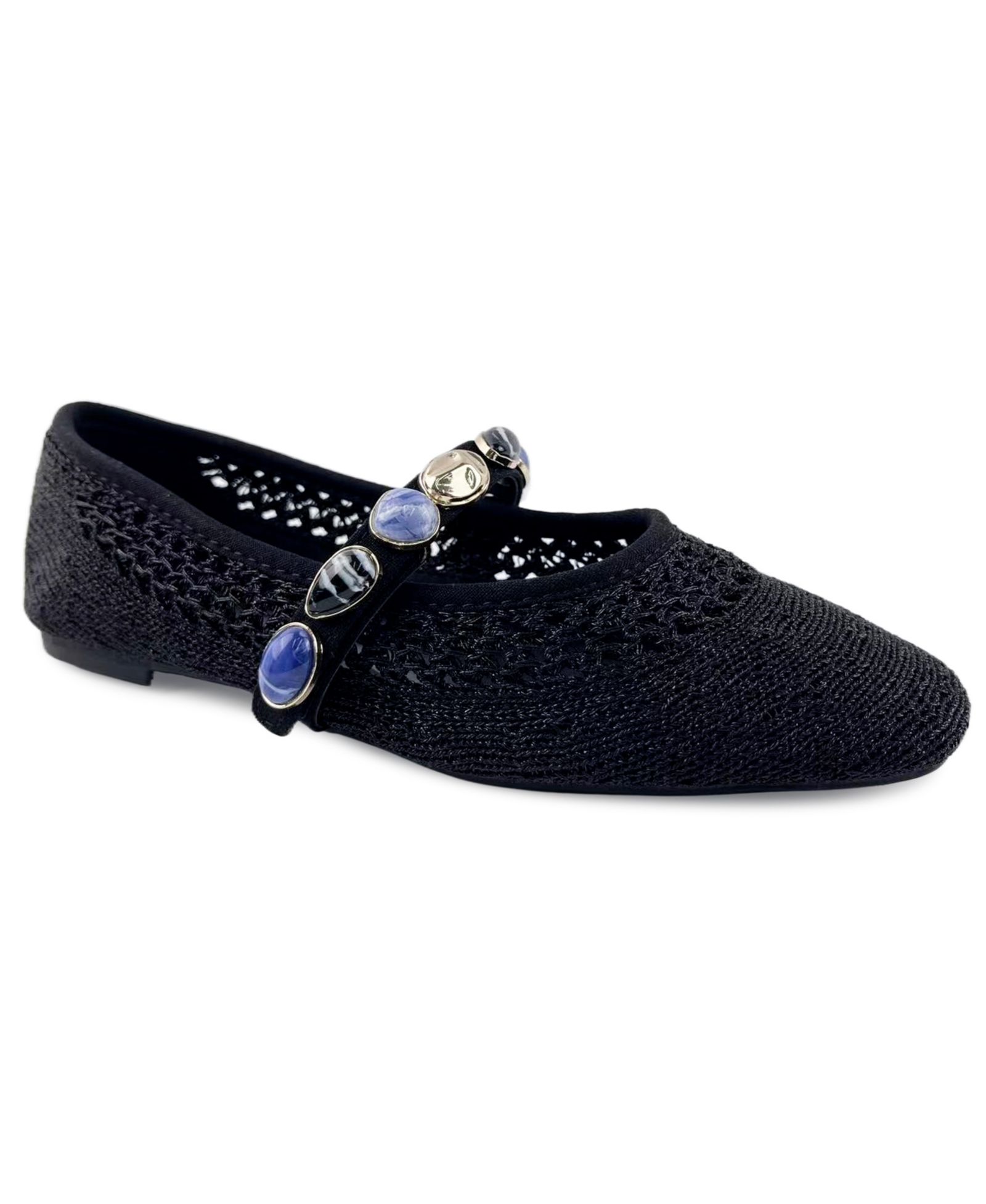 Kenneth Cole New York Women's Zeta Stones Mary Jane Ballet Flats