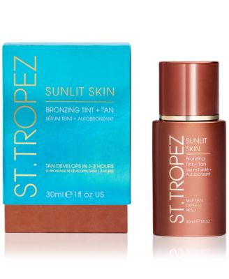 St. Tropez Sunlit Skin бронзирующий тинт + загар, 1 oz.