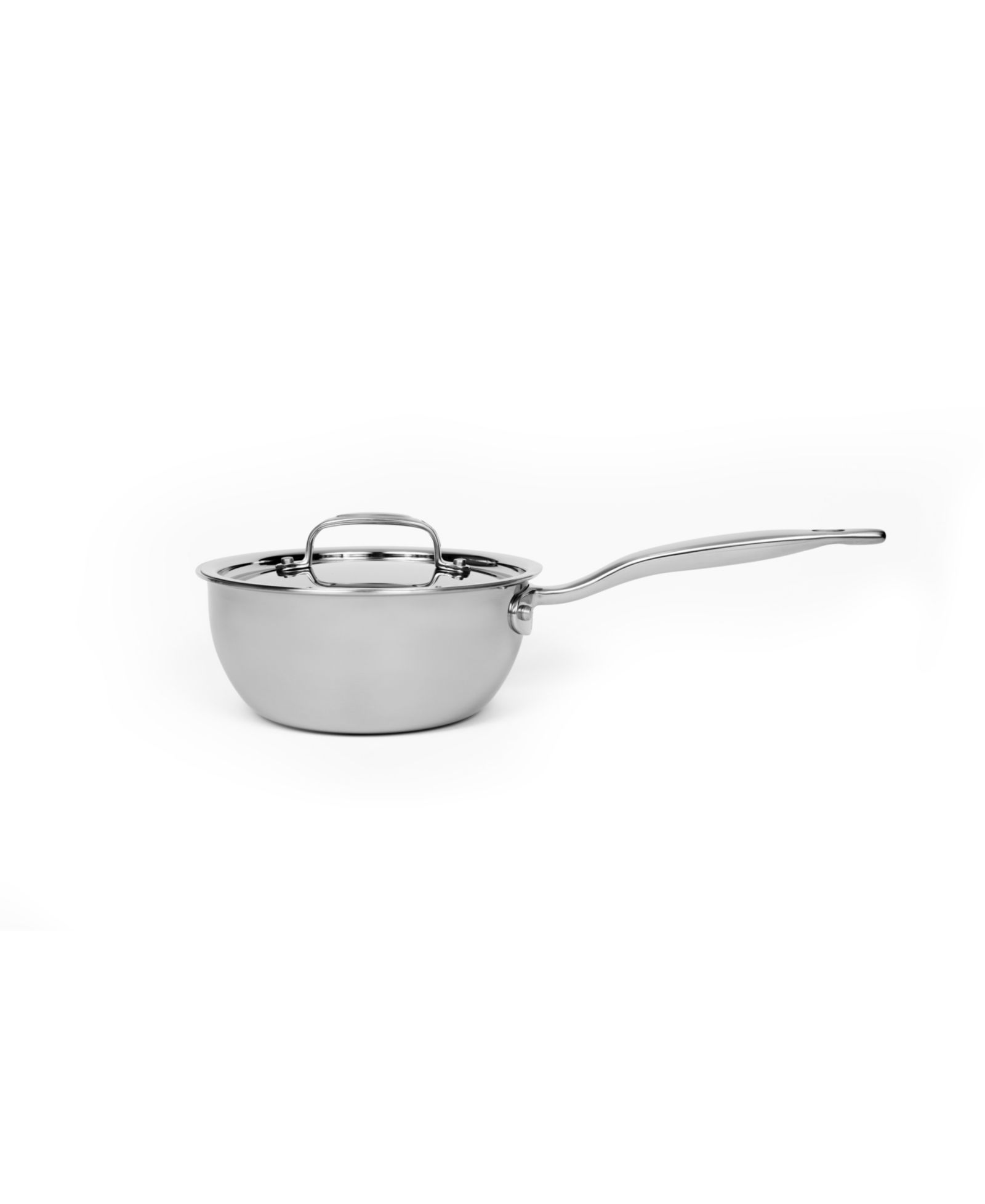 Heritage Steel сотейник с крышкой Titanium Series Fully Cladded 2-Quart