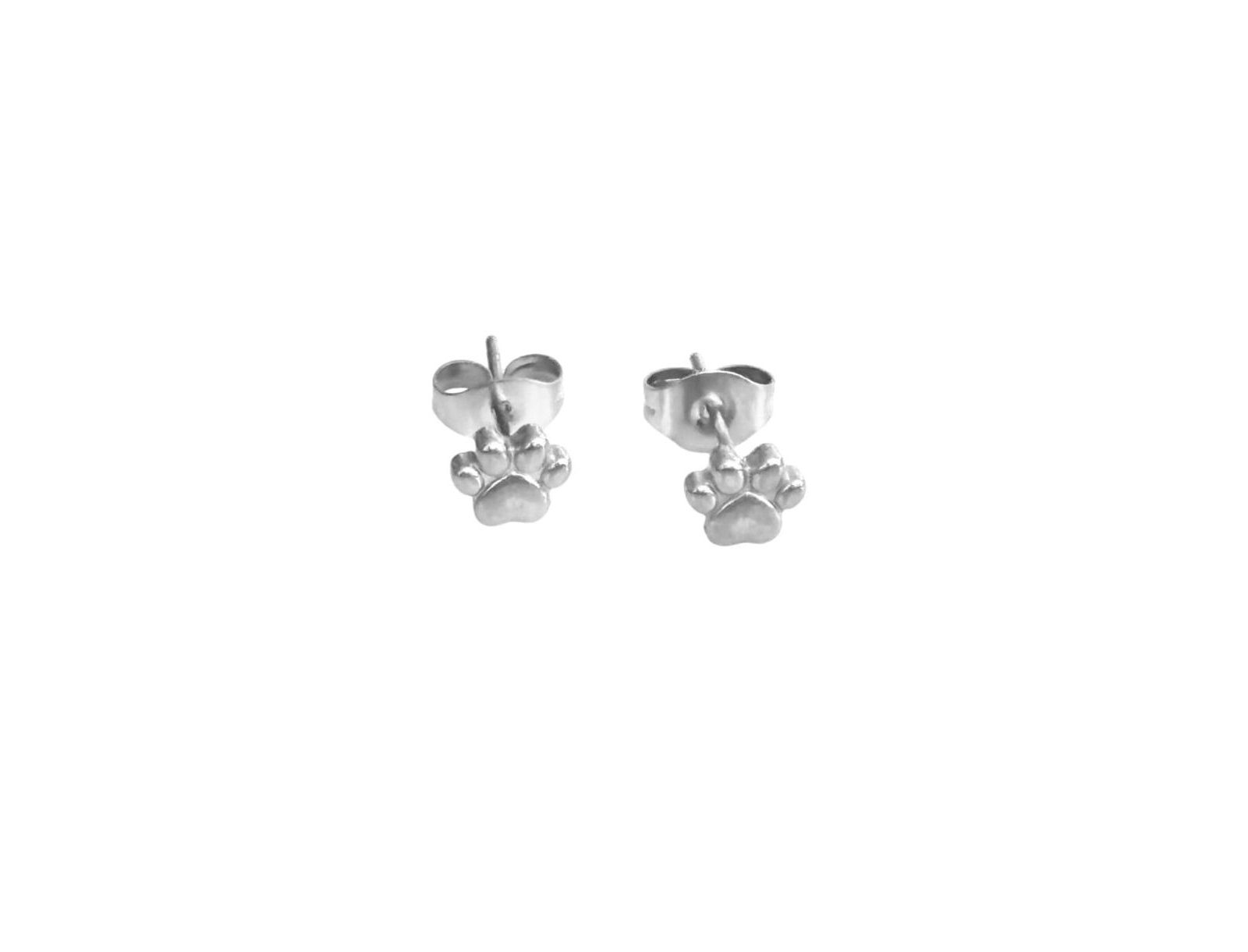 Серьги-гвоздики Pawfect Mini Paw Print