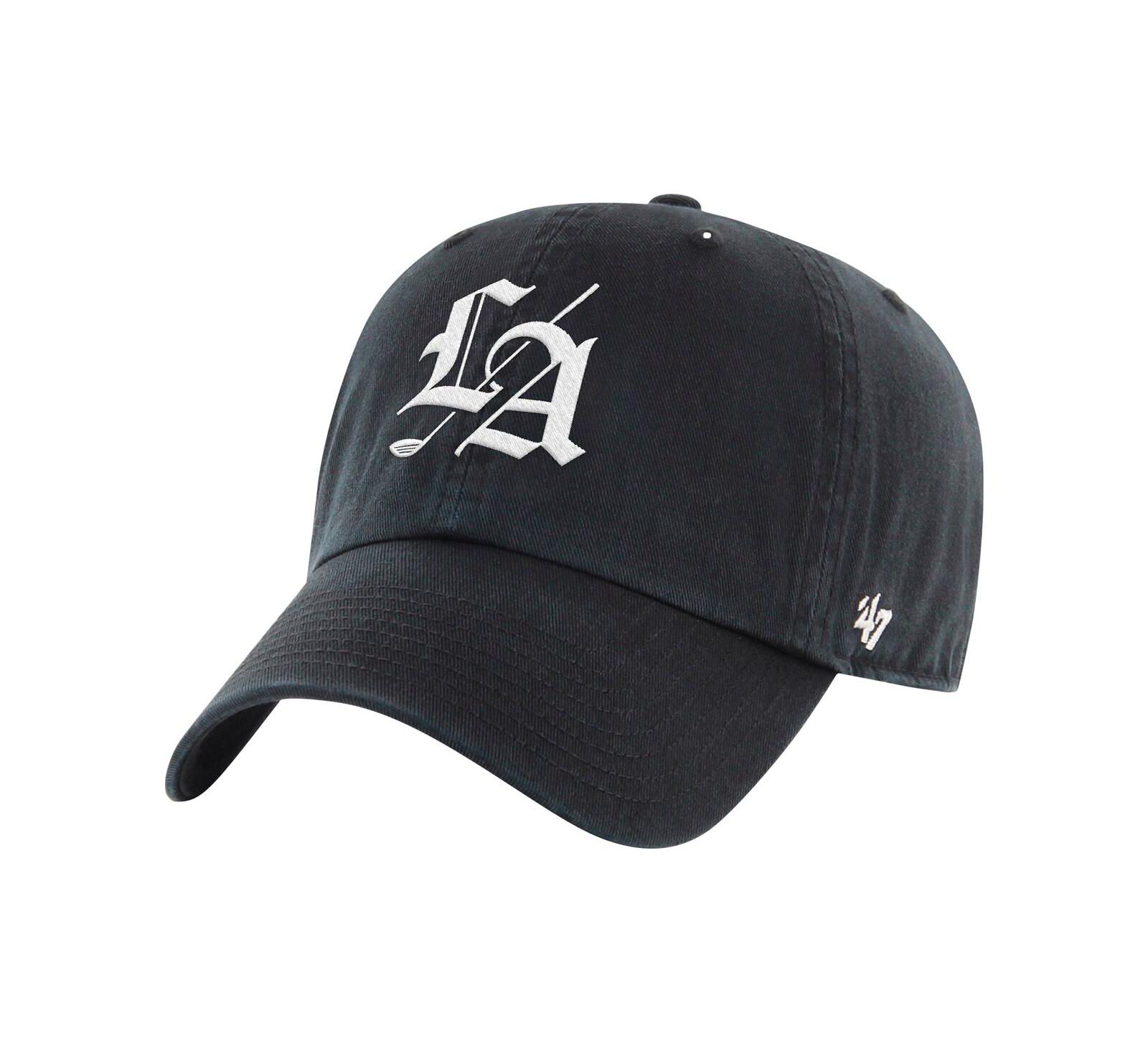 '47 Brand Мужская белая кепка '47 Los Angeles Golf Club Clean Up Adjustable