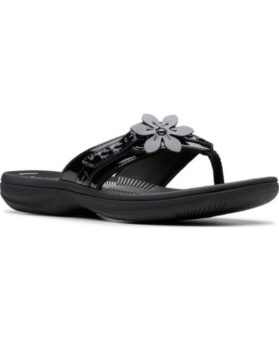 Clarks Women's Cloudsteppers Breeze Opal Flip-Flops