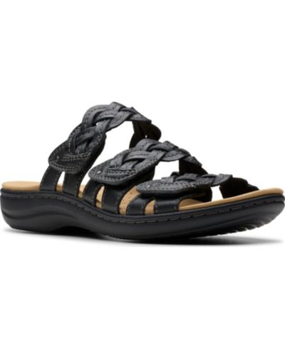 Clarks Collection Women's Laurieann Rio Slip-On Flat Sandals
