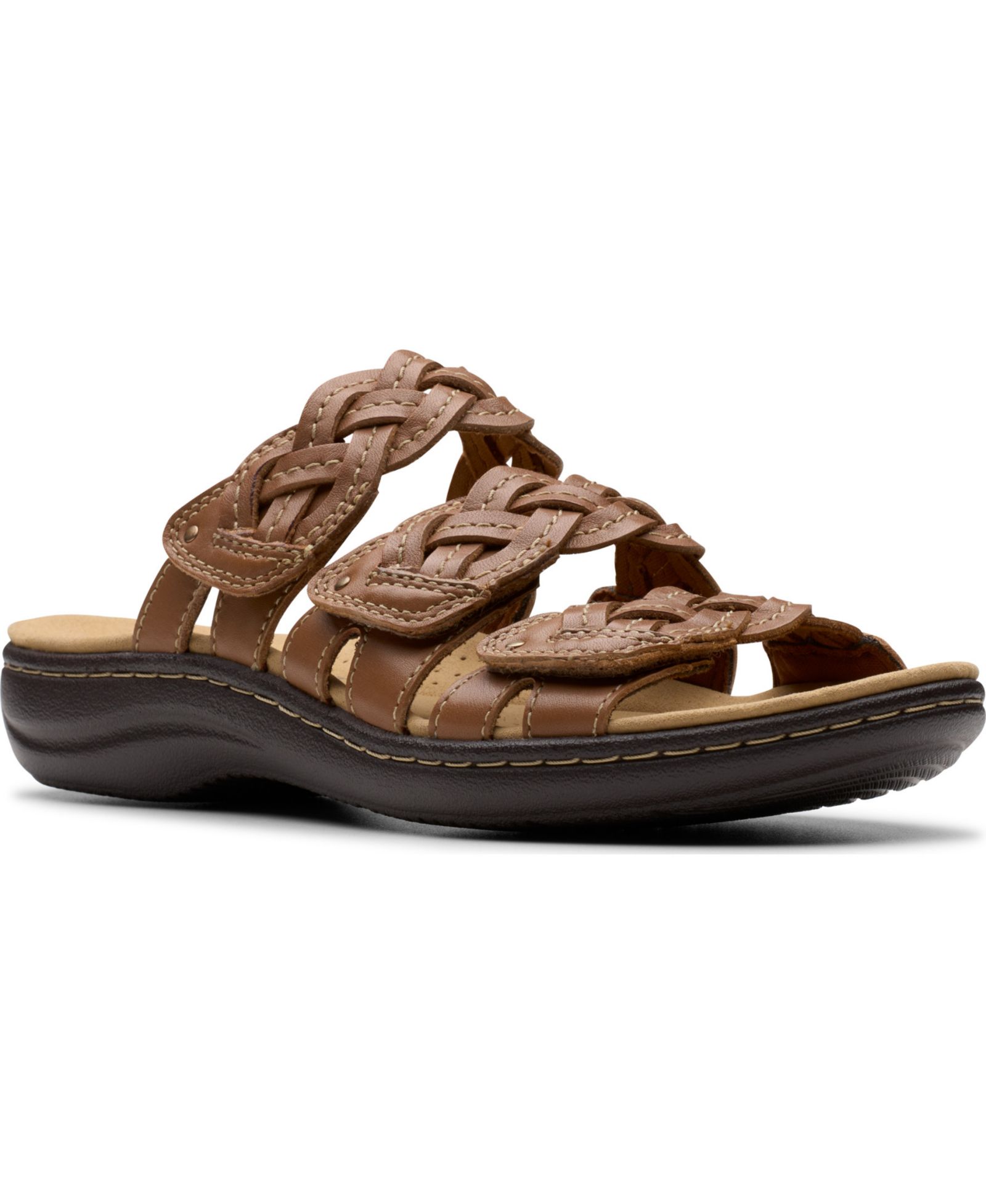 Clarks Collection Women's Laurieann Rio Slip-On Flat Sandals