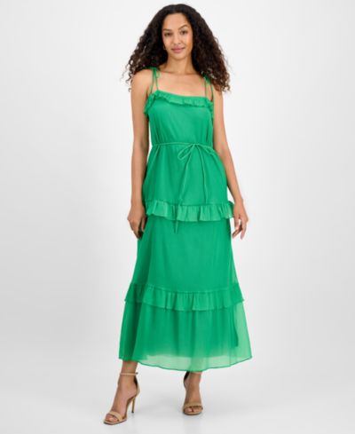 Платье julia jordan Women's Tie-Strap Maxi Dress