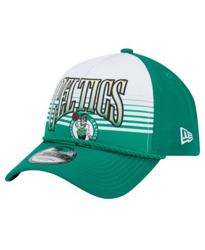 Мужская бейсболка New Era Boston Celtics Throwback Gradient A-Frame 9FORTY, Kelly Green