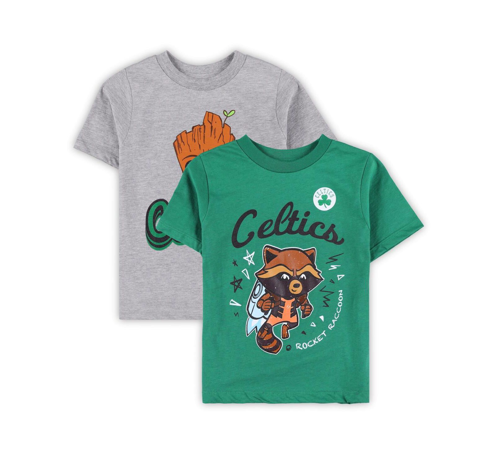 Детский набор футболок Outerstuff 2-Piece Boston Celtics Guardians Of The Galaxy
