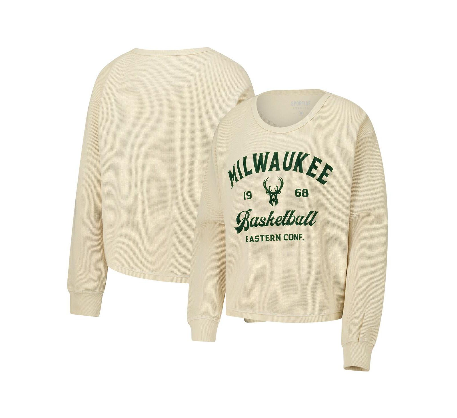 Мужской и женский лонгслив Sportiqe Milwaukee Bucks
