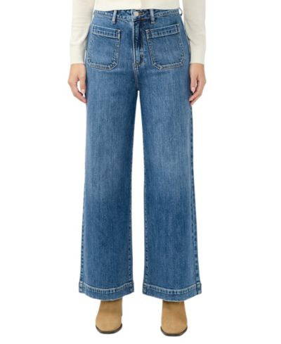 Silver Jeans Co. Women's 70s High Rise Wide Leg Jeans