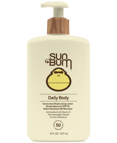 Увлажняющий солнцезащитный лосьон Sun Bum Daily Body SPF 50, 8 oz.