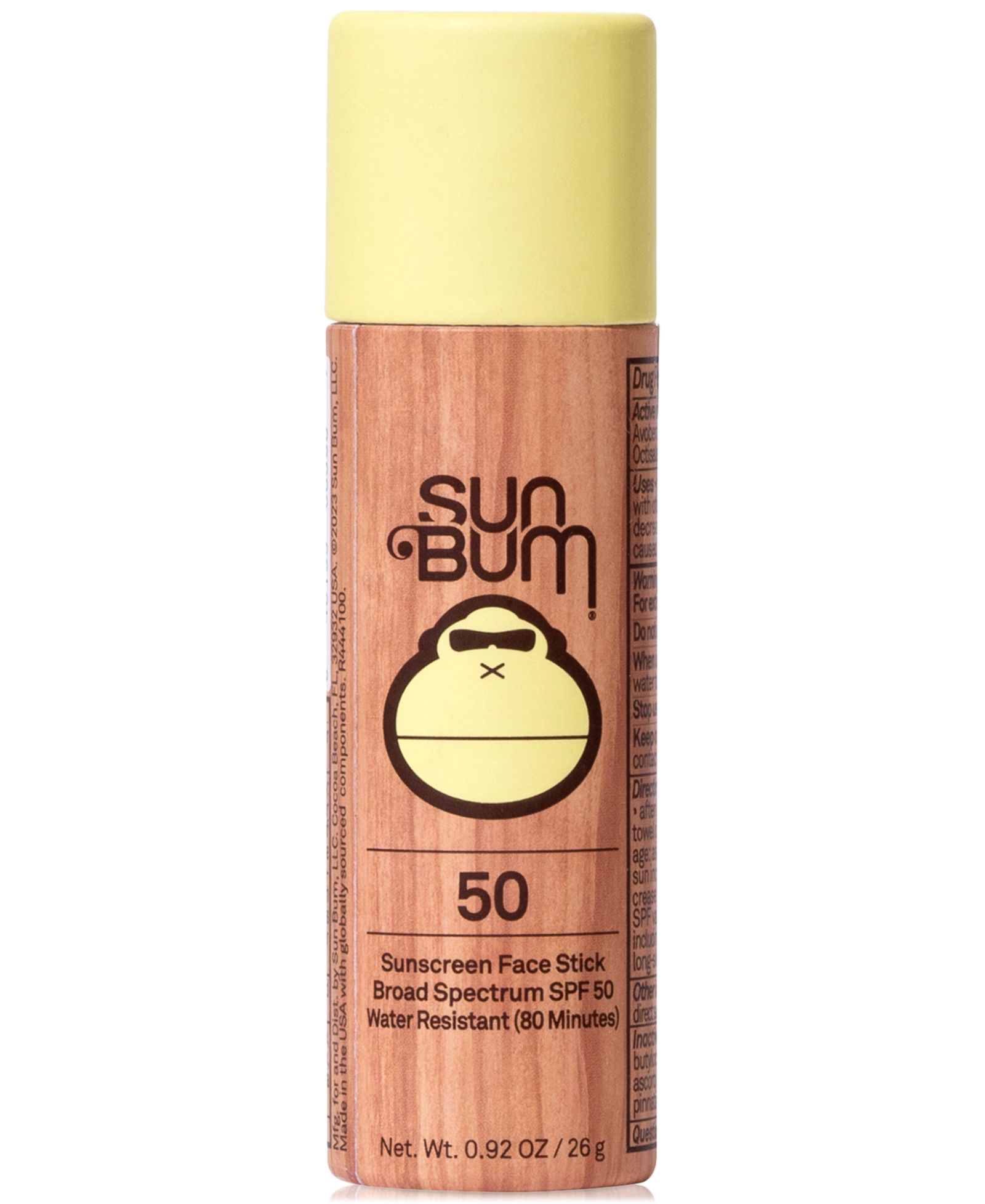 Солнцезащитный стик Sun Bum SPF 50, 0.92 oz.