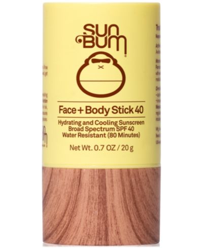 Sun Bum солнцезащитный стик для лица и тела SPF 40, 0.7 oz.