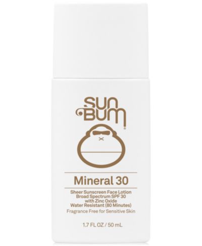 Минеральный солнцезащитный крем Sun Bum SPF 30 Liquid Face, 1.7 oz.
