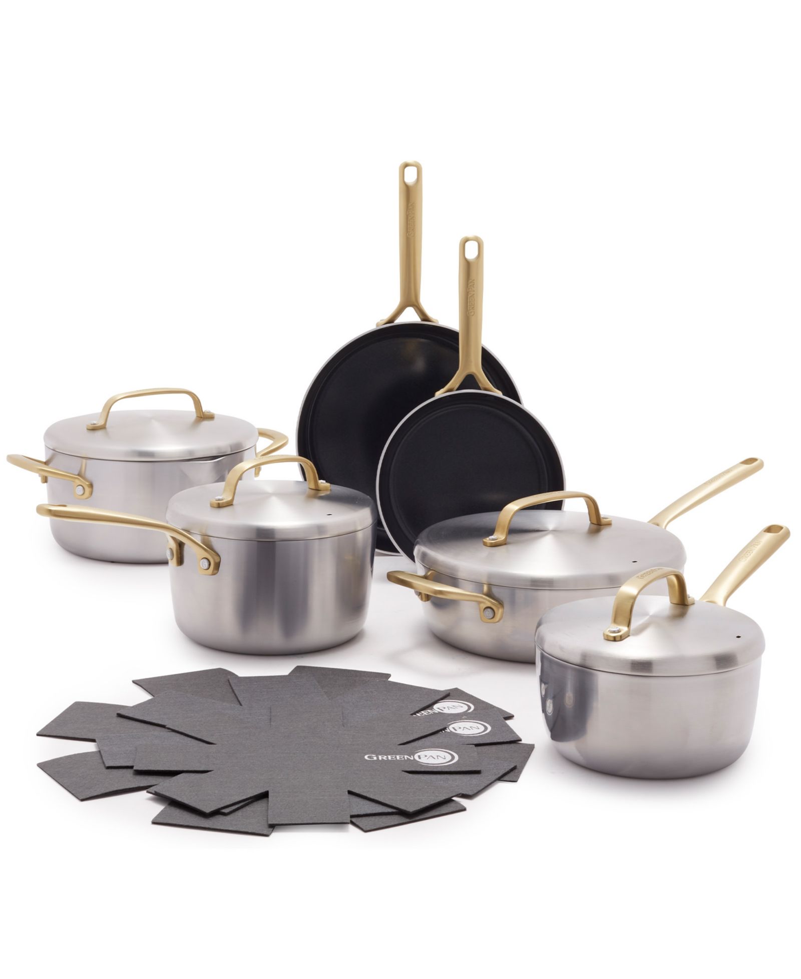 GreenPan GP5 Stainless Steel 13-Piece Cookware Set