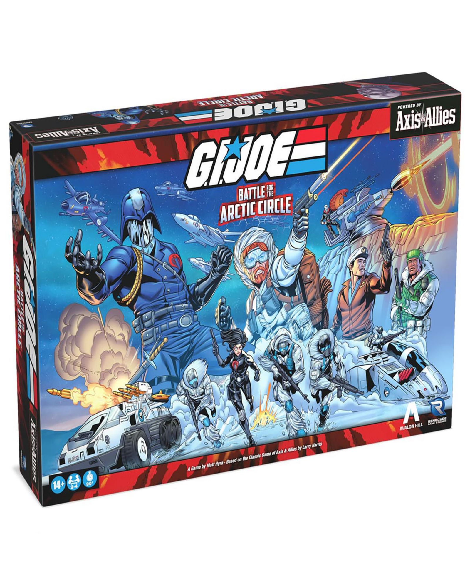 Renegade Game Studios G.I. JOE Battle For The Arctic Circle настольная игра
