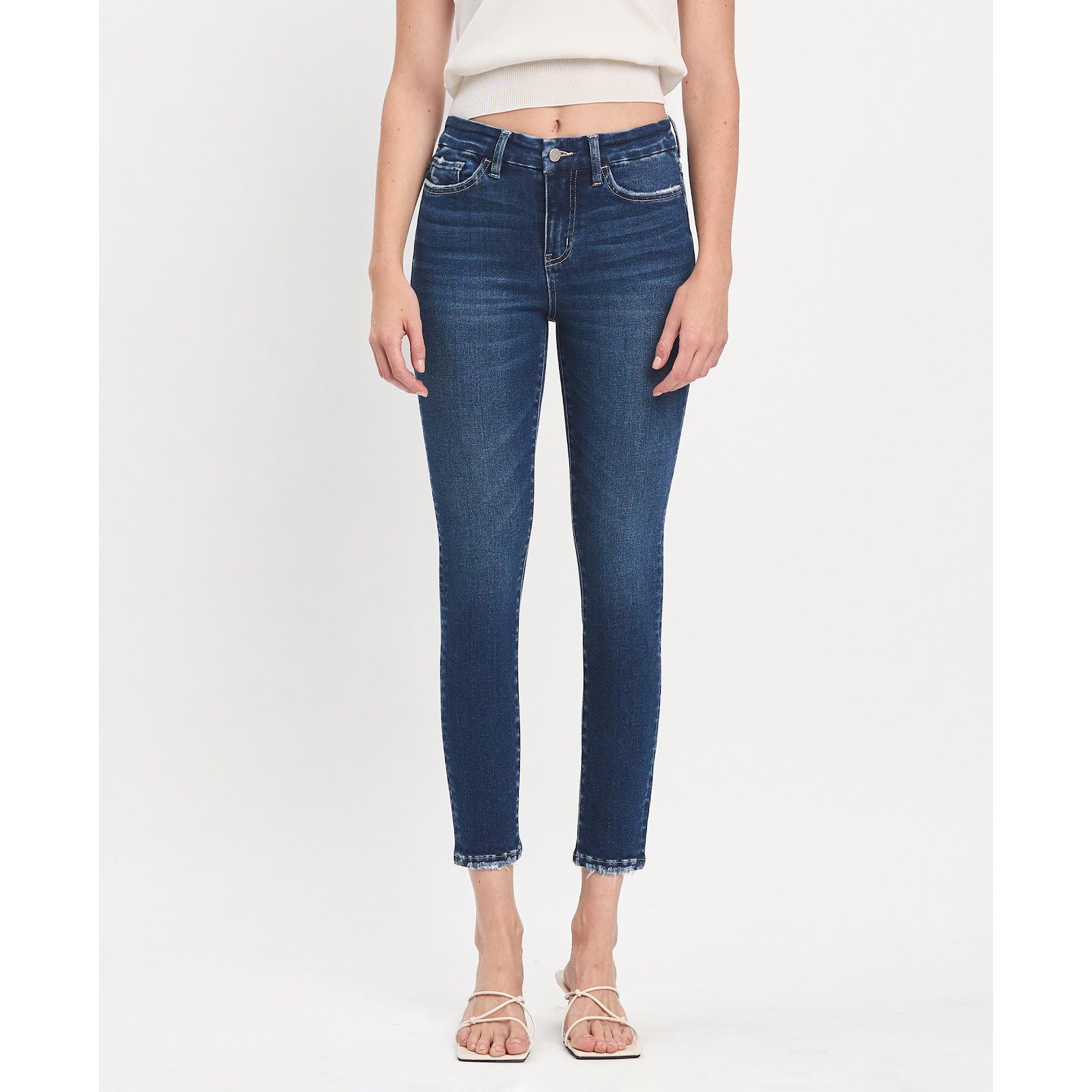 Flying Monkey Women's High Rise Skinny Jeans