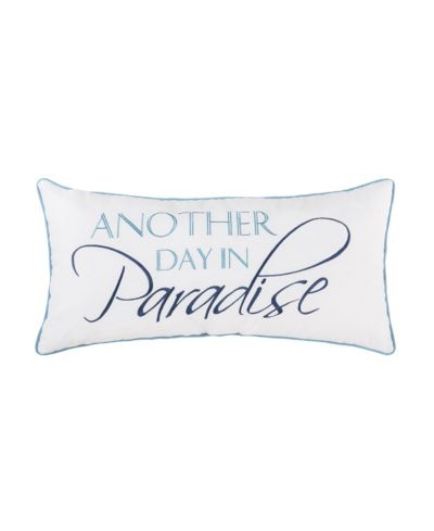 C&F Home Another Day In Paradise Вышитая декоративная подушка