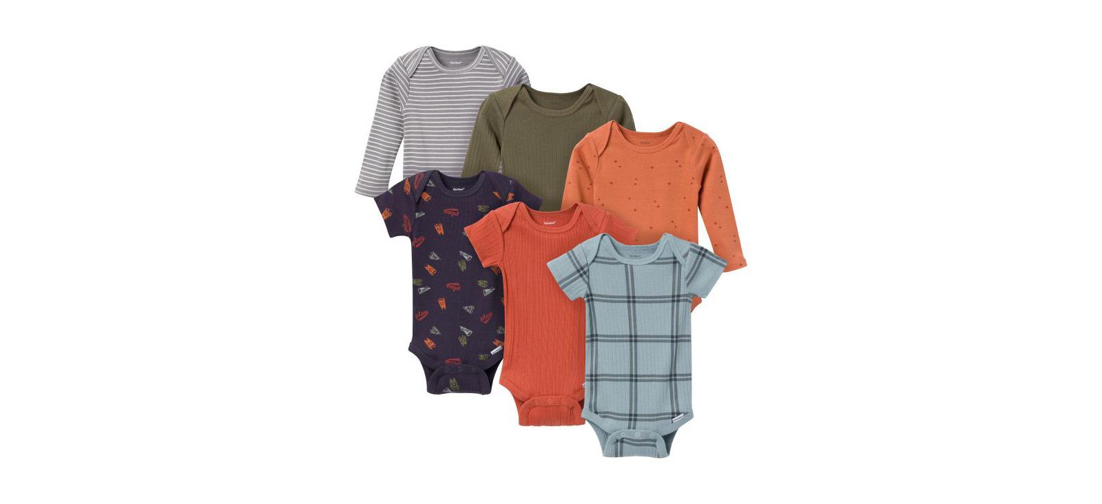 Боди Gerber для мальчиков 6-Pack