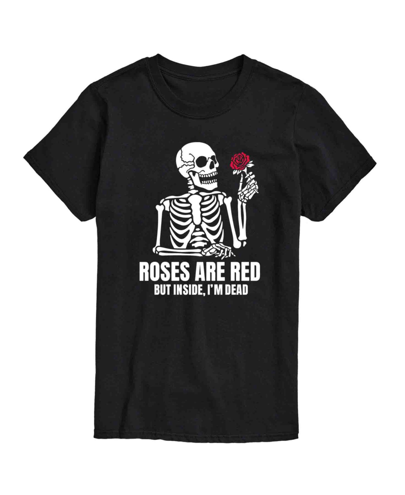 AIRWAVES Men's Roses Are Red Short Sleeve T-Shirt