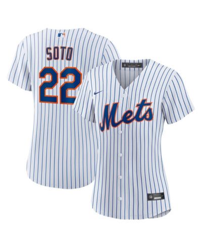 Женская джерси Nike Juan Soto New York Mets Home Replica Player белая