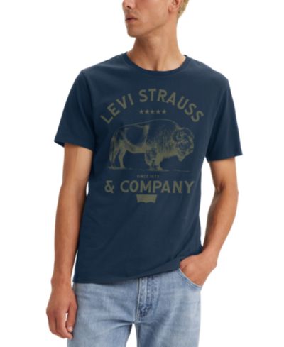 Levi's® Мужская футболка с принтом Classic Short-Sleeve Graphic Crewneck