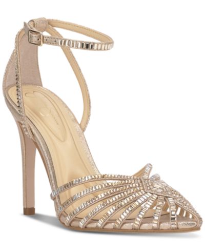 Jessica Simpson Женские туфли-лодочки Paveri Huarache с камнями