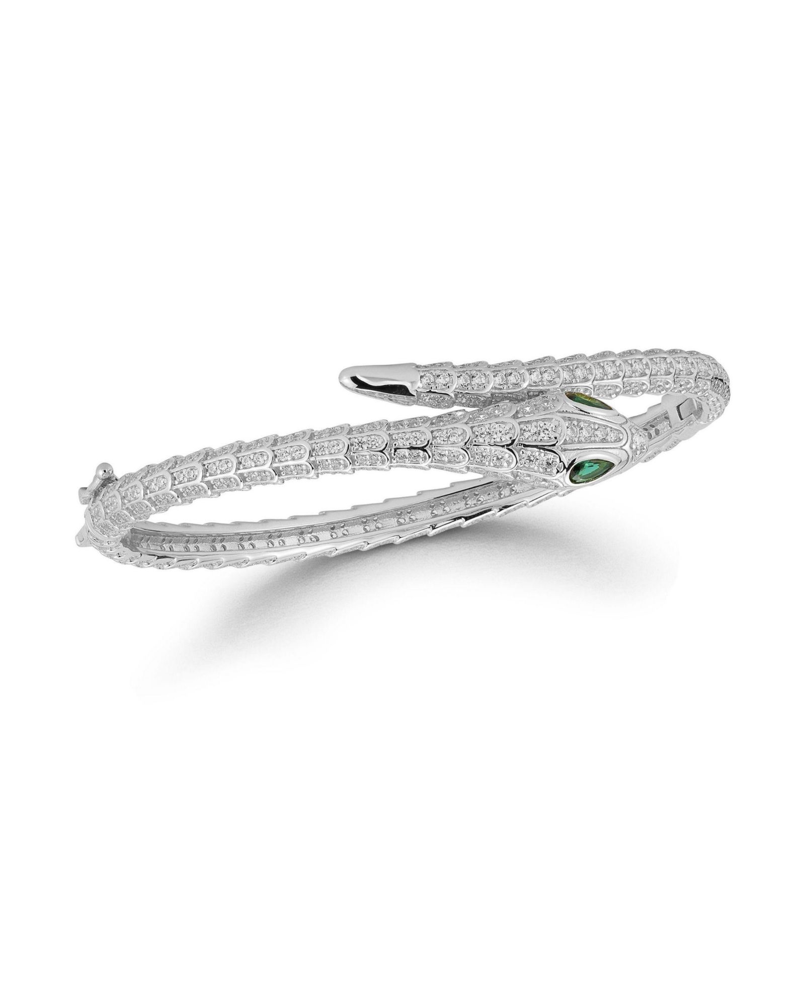 Rachel Zoe браслет Snake Pave Sterling Silver