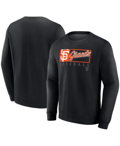 Мужское худи Fanatics San Francisco Giants Focus Fleece, черное